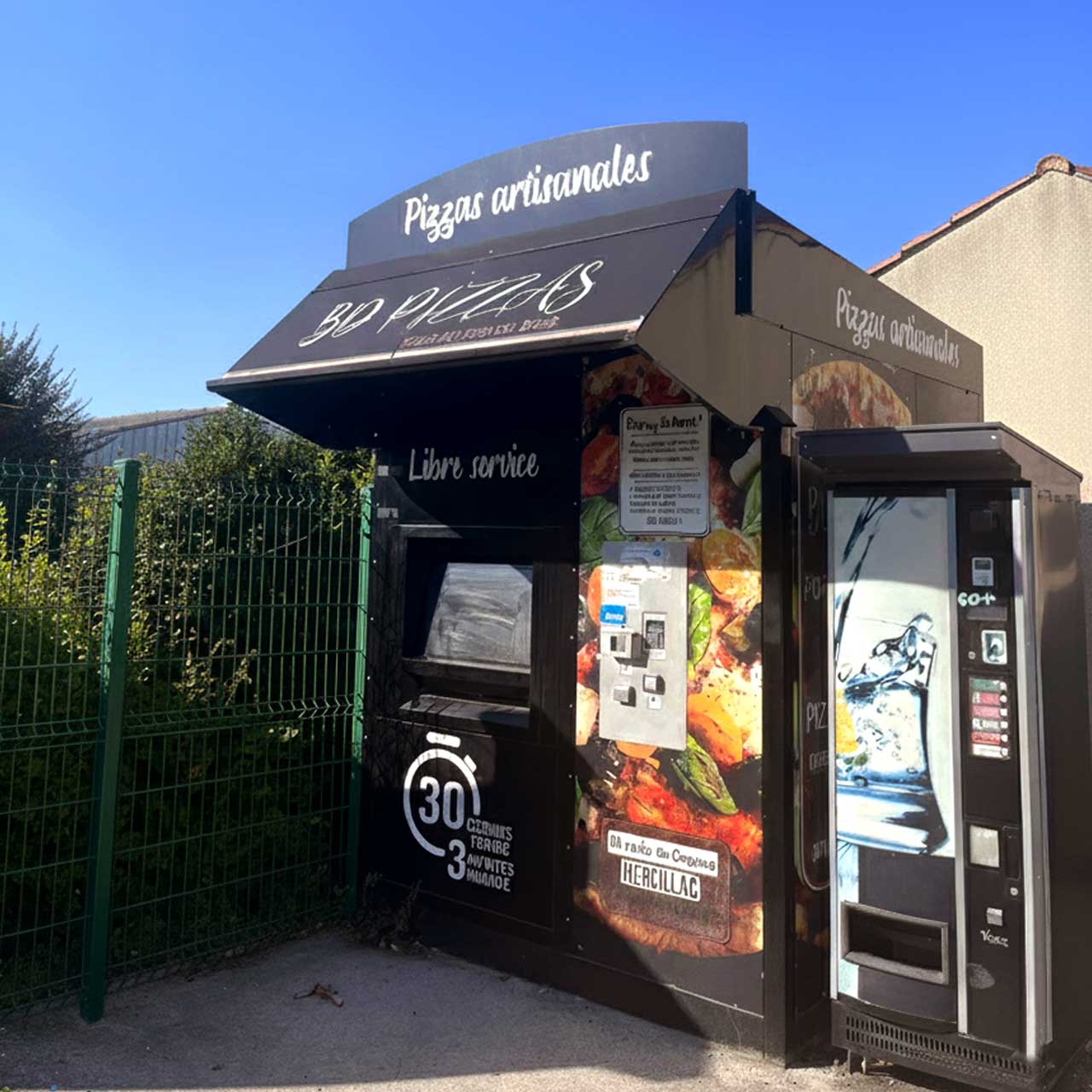 Distributeur BD Pizzas de jour à Châteaubernard – Commandez vos pizzas artisanales pour Cognac, Javrezac ou Boutiers-Saint-Trojan